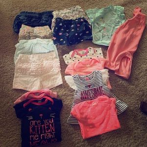 Newborn/ 0-3 months summer lot